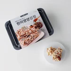 비가열 국내산 쌀 디저트 조청 현미 강정 만들기 DIY 세트 키트 - 조청강정