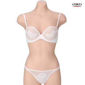 [댑] 섹시 꽃자수 1/2컵 브라팬티세트_DBR11768_DPT12768