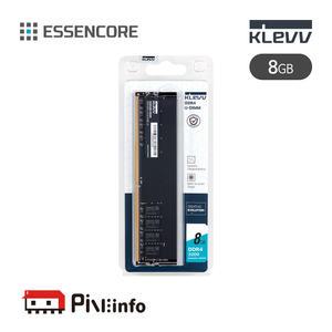 에센코어 KLEVV 8G PC4-25600 CL22 DDR4 파인인포 (하이닉스 칩 내장)