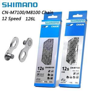 호환  DEROE SLX XT CN-M7100 12 단 자전거 체인. 도로 MTB 퀵