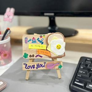 쌈지네 토스트 메모 이젤 만들기 (1인세트)