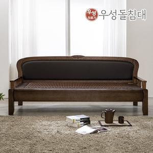 [우성돌침대][우성의료기]우성흙돌침대 세라믹 흙쇼파 카우치 가죽 레트로