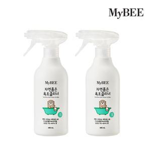 마이비 자연품은 욕조클리너(485ml)x2개(거품형)/욕조세정제
