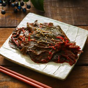 송고집 양념깻잎 1kg 깻잎무침 업소용 식당 가정식 대용량 밑반찬