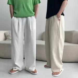 [모노폴로지]남자린넨슬랙스 남자항아리바지 벌룬팬츠