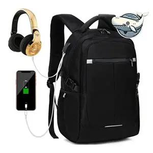 남성용 USB 충전 백팩 소형 여행 가방 학생-WFH70K4