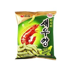 신상 농심 와사비 새우깡 70g(패키지 랜덤발송)
