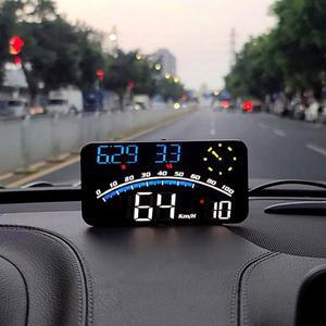 멀티 모드 실용적인 자동차 HUD GPS 게이지 ATV용 휴대용 속도계 주행 거리계 견고함