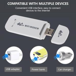 4G LTE WiFi 라우터 무선 요구 스트림을위한 150Mbps USB 모뎀 포켓 핫스팟