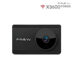 [예약판매][AS/2년+GPS][64GB로업] 파인뷰 X3600 POWER QHD 블랙박스 스마트폰 연동 설치비별도