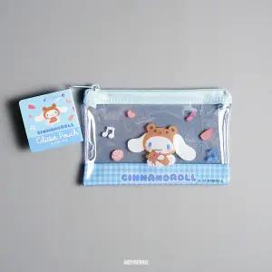 산리오 코스프레 시나모롤 투명 미니 파우치