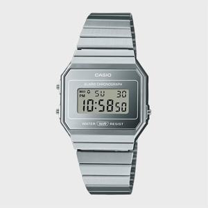 [카시오]CASIO 카시오 A700WEV-7A 빈티지 클래식 슬림 실버 디지털시계