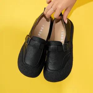 천연소가죽 릿츠 슬립온 단화 2.5cm
