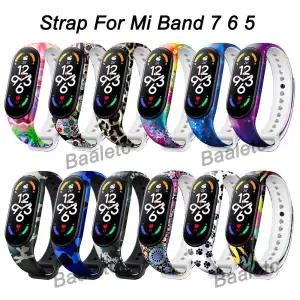 스마트 워치 손목 밴드 Mi 7 스트랩 Band 5 Correa For Miband 6 / MiBand 팔찌 충전 케이블 Xiaomi