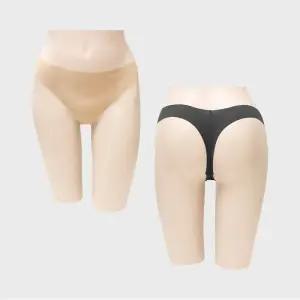 CK  여성 심리스 티팬티 통팬티 언더웨어 누디 T팬티