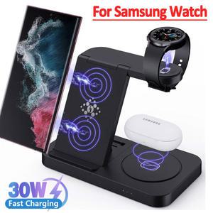 4 IN 30W 접이식 무선 충전기 아이폰 호환 호환 5 4 3 8 삼성기기 호환 호환 S20 S2 삼성기기 호환 호환 GALAXY 6 5 4 활성 3 4 고속 충전 스테이션