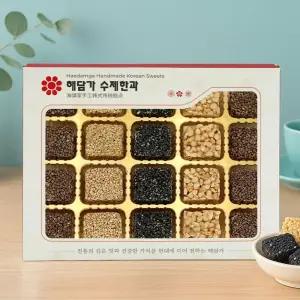 해담가 모음 강정 수제 선물세트 답례품 간식 한과 디저트 옛날 전통 과자 설 추석 명절 결혼식 칠순 돌 꿀