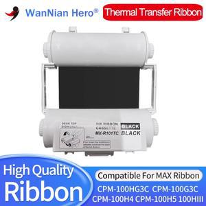 Bepop 라벨 프린터용 열 전사 리본 SL-R101T MAX CPM-100HC