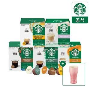 [NS홈쇼핑][5BOX+르크루제 머그] 스타벅스 캡슐커피 by 돌체구스토12P 5BOX 모음전..[35350325]