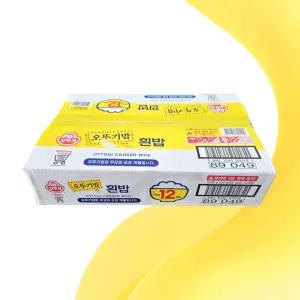 오뚜기 맛있는 오뚜기밥 흰밥 즉석밥 210g x 12개입 2.52kg, 1개