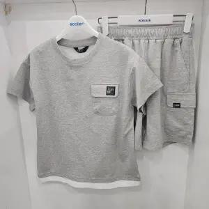 [에꼴리에]4,5부 입체 포켓 레이어드상,하세트(25B17091710)_US