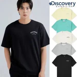 [디스커버리](김해점)[24S/S] 디스커버리 DMTR51043 남성 경량 애슬레저 트레이닝 반팔 맨투맨 기능성 ...