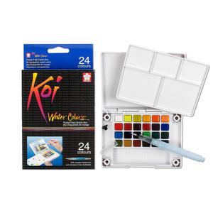 사쿠라 코이 WATER COLORS 24 COLOR SET 고체물감