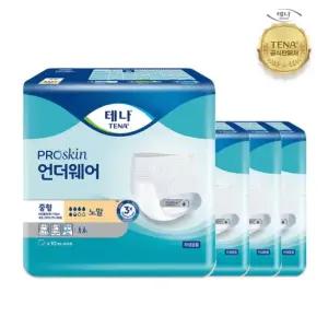 [테나]성인기저귀 언더웨어 노말 중형 10매 4팩