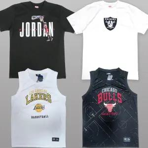 NBA/NFL/MLB/슈프림/나이키/조던 반팔티/농구바지/져지/시카고불스 LA 레이커스 오클랜드 레이더스 브라질팀 폴로