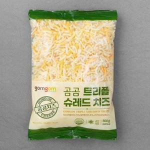 곰곰 트리플 슈레드 치즈 800g, 1개 one option