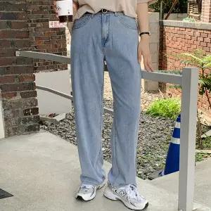 [공구우먼] 앗차거 히든밴딩 데님 와이드 팬츠 75793 66~4XL 빅사이즈 여성의류