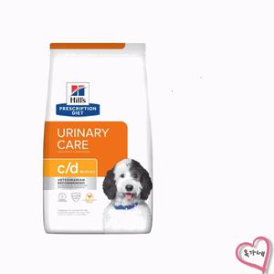 힐스 강아지 처방사료 c/d cd 1.5kg 멀티케어 결석관리 방광염 최신 유통기한[정품]