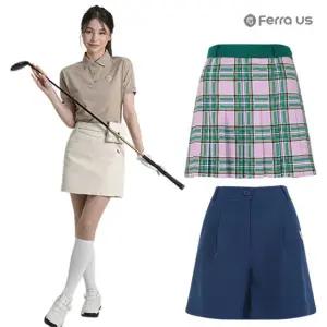 [페라어스] 여성 골프 반팔셔츠/큐롯스커트/반바지/긴바지 균일