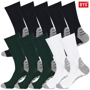 [BYC]스포츠등산용 132침 파일장목남양말10켤레SMS5805