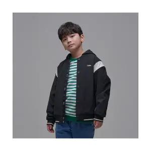 내셔널 지오그래픽 키즈 케이투 K241UJP910 우븐 베이스볼 점퍼 CARBONBLACK 5004461235 116542