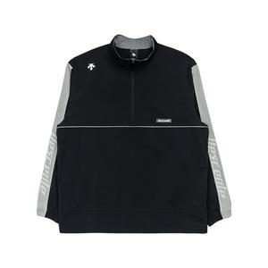 데상트 스포티 오버핏 긴팔 홑겹형 아노락 SP223UAN41BLK