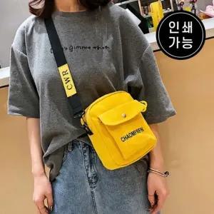 캔버스 크로스 백 캐주얼 가방 3color DD-12158