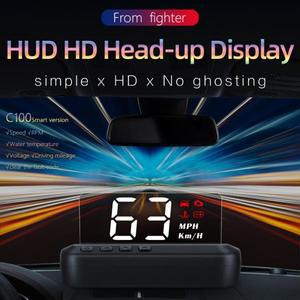 헤드업 디스플레이 RPM 앞유리 자동 경보, HUD 과속 경고 시스템 프로젝터, OBD2 II