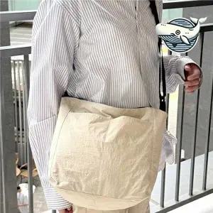 모던 크로스백 남녀공용 심플 데일리백 대학생-WFH6FW9