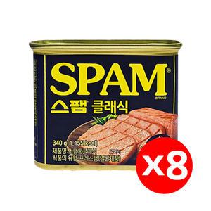 Cj 스팸 클래식 340g x8개