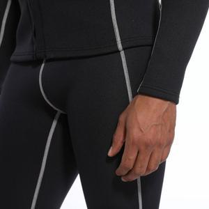 DEMMET 남녀공용 네오프렌 잠수복, 다이빙 재킷, 긴팔 스노클 코트, 서핑 상의, 겨울 낚시 보온 1.5mm, 3mm