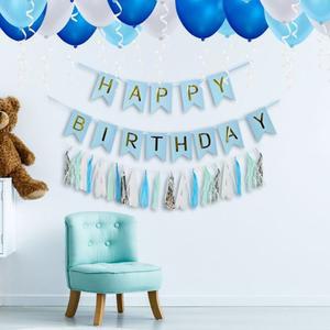 생일파티세트 2컬러가랜드 가랜드 벽가 데코 꾸미기 장식 인테리어