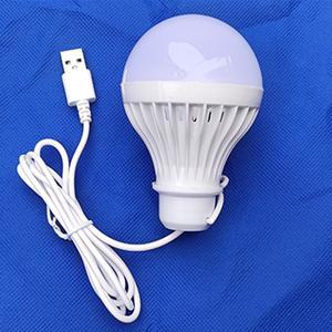 편리한 USB 펜던트 전구 캠핑 5W 7W 학습 램프 절약 LED 에너지 스톨 조명 야외