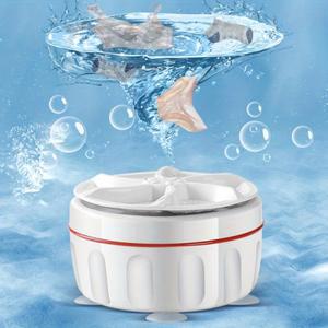 1pc 휴대용 미니 터보 세탁기 속옷 양말 USB 전원 청소 초음파 Microondas