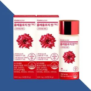 콜레올로지컷 프로PRO 푸드올로지 60정X2박스