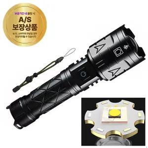 White Laser LED 충전식 20000루멘 L22 172X35X35 in-396525써치라이트 서치 손전등 줌라이트 LED랜턴 랜턴
