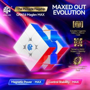 GAN16 Maglev MAX UV 매직 큐브 Pinnacle 플래그십 전문 3x3x3 스피드 퍼즐  장난감 선물 Gan Cube