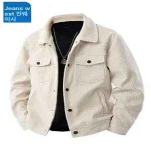 코듀로이 자켓 재킷 셔츠 남방 골덴 캐주얼 점퍼 잠바 GL Jeanswest 남성 2025년 가을 홍콩 스타일 트렌드