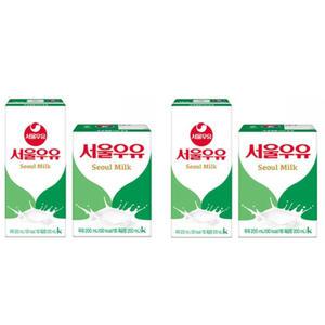 서울우유 멸균 우유 200ml x 96팩