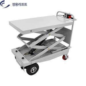 쌍용리프트 전동테이블리프트 400KG 전동카트 HG-116
